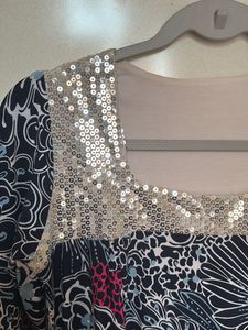 Party wear Mini dress/Long Top
