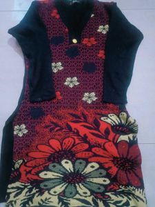 Floral Print Kurta