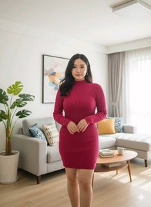Bodycon Knit Mini Dress