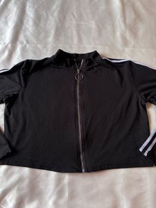 Black Zipper Top