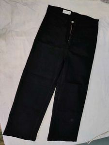 Black Straight Fit Jeans Unused