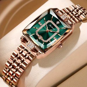 Elegant Red Dial Watch
