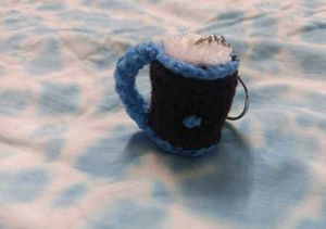 Crochet Beer Mug Keychain💫♥️