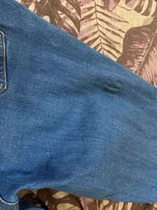 High Waist Ancle Length Denim