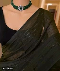 Moss Chiffon Sarees