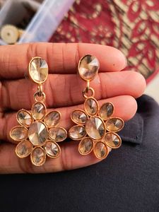 Flower Drop Earrings