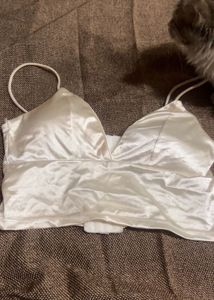 Satin bralette Top