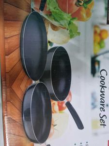 Nirlon Cookware Set - 3 Pcs