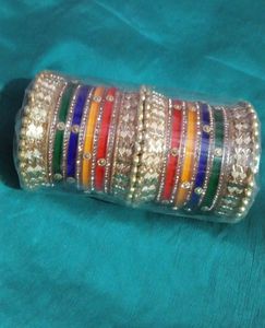 Colorful Bridal Bangle Set