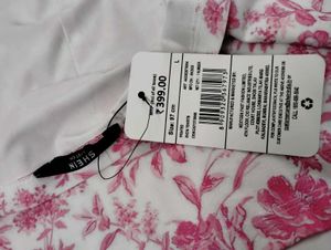 Shein Floral Corset Top