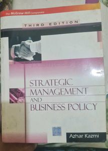 Strategic Management Book