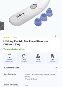 Life Long Black head remover