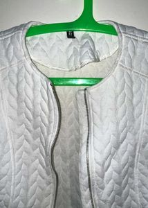 White Quilted Jacket
