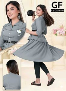 Stylish Grey Dress