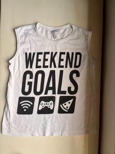 Boys Sleeveless T Shirt