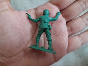 Vintage Green Army Men Figures