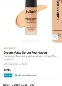 Pilgrim Dream Matte Serum Foundation
