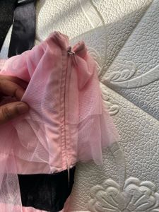 Cute Baby Pink peplum top