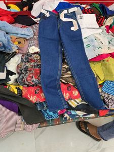 Embroidered Denim Jeans
