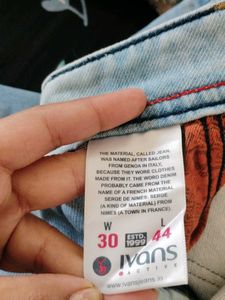 Light Wash Denim Jeans