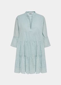 ONLY Light Blue Tiered Mini Dress