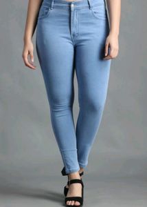 Light Wash Denim Jeans