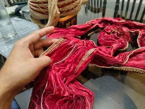 Elegant Wedding Turban - Dupatta (Paghdi)