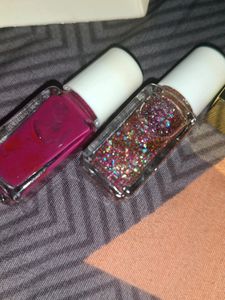 Nail Kit With Glitter