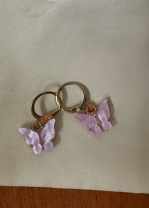 Butterfly Earrings Set Of 3
