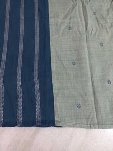 Blue &amp; Green Striped Kurti