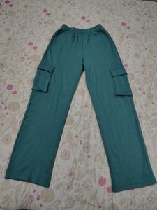 Green trouser pants