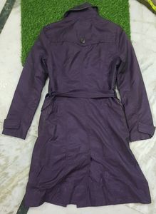 Purple Trench Coat
