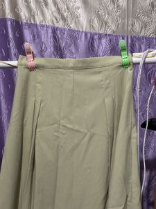 Light Green Skirt