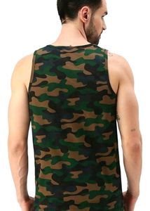 Camouflage Gym Vest