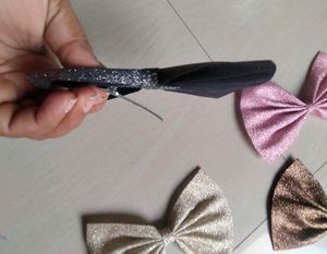 Large Bowl Gillter Alligator Hair Clip For Girls