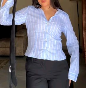 Blue Stripped Shirt🌀(Unused)