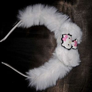 Hello Kitty Fuzzy Headband