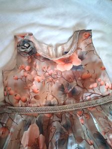 Floral Girls Party Dress