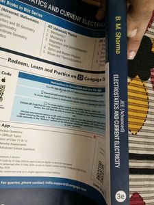 JEE Advanced Electrostatics &amp; Current Electricity