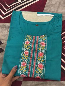 Elegant Embroidered Kurta