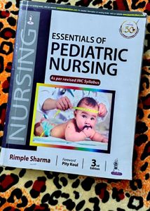 Pediatric nursing Textbook