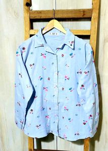 Cotton Printed Shirt Size-42