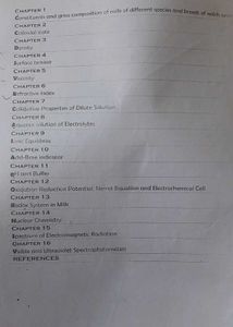 Physical Chemistry of Milk Xerox Book