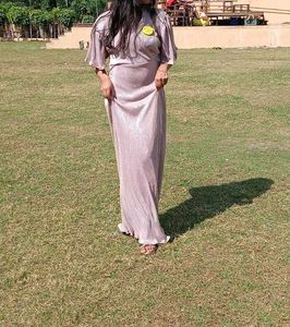 lilac gown for party