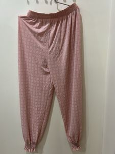 Pink Patterned Lounge Pants