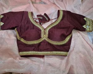 Elegant Maroon Blouse