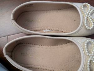 Girls&#39; Glittery Ballet Flats