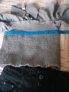 Cute Top and Shorts Set