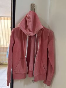 Pink hoodie
