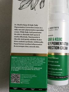Dr. Sheth&#39;s Kesar &amp; Kojic Pigmentation Cream